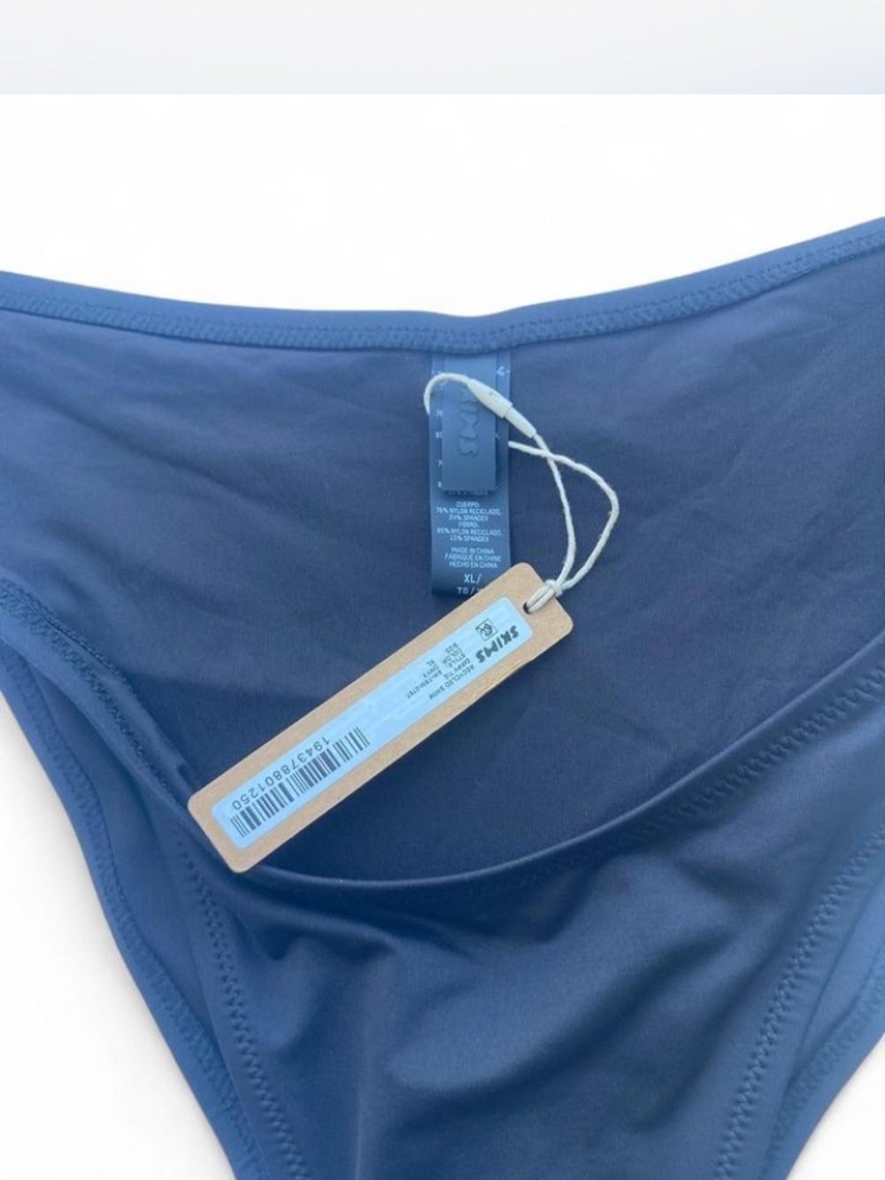 Skims black Women's Tie-Side Bikini Bottom XL - Picture 6 of 7